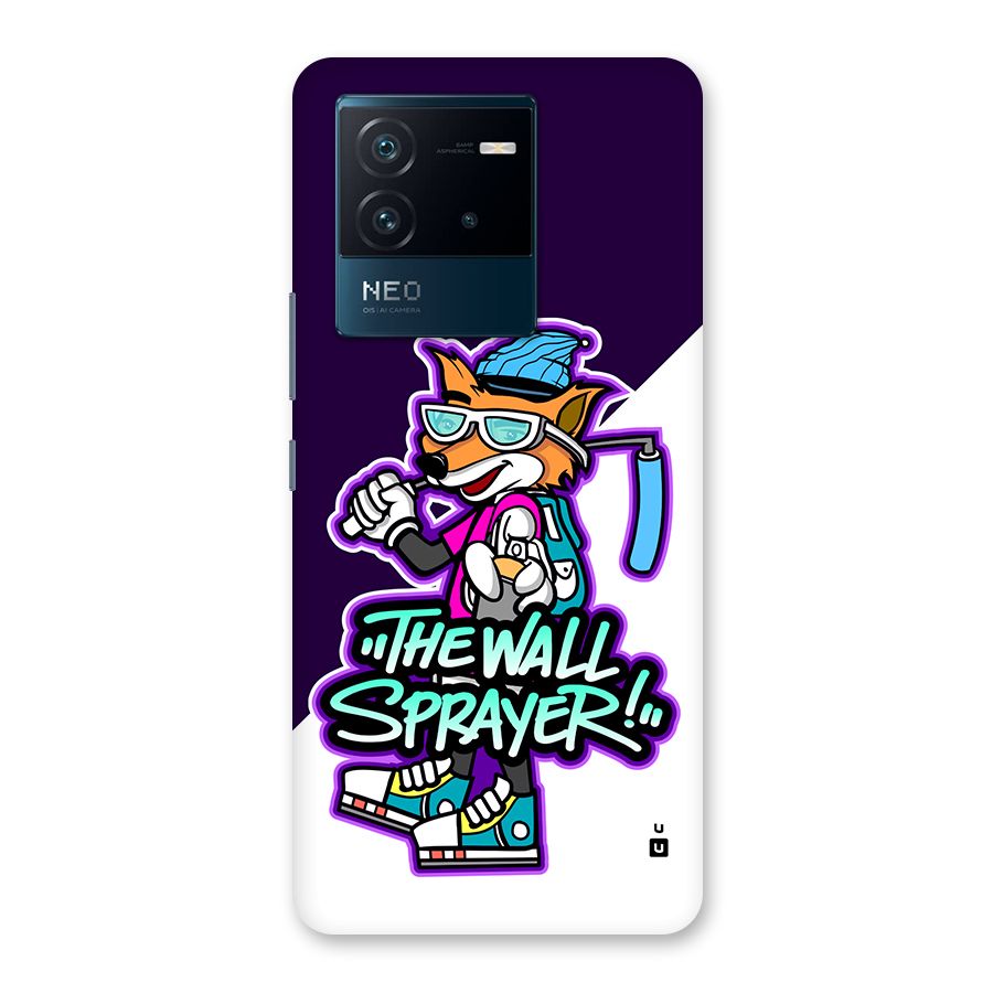 The Wall Sprayer Back Case for Vivo iQOO Neo 6 5G