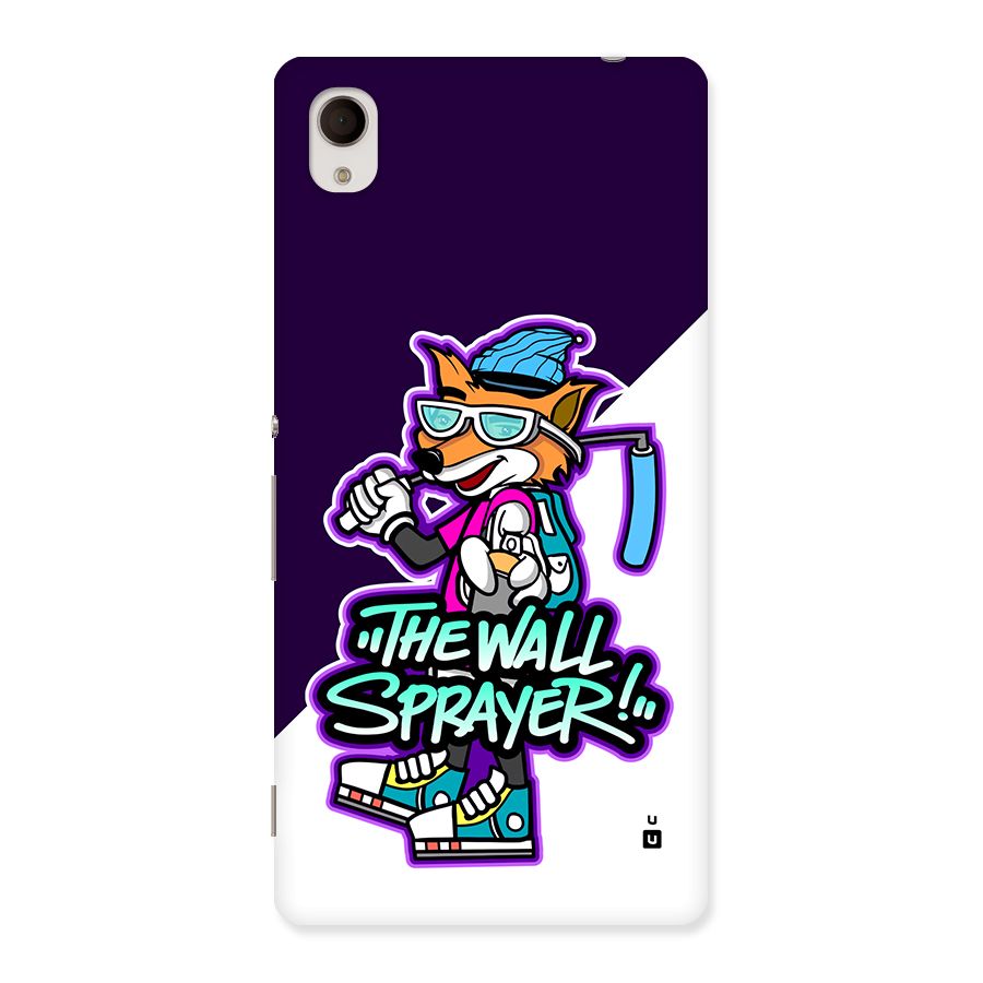 The Wall Sprayer Back Case for Xperia M4 Aqua