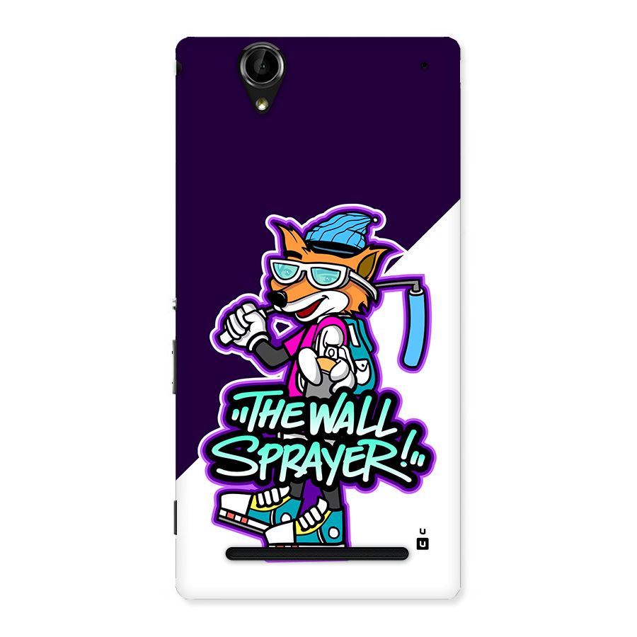 The Wall Sprayer Back Case for Xperia T2