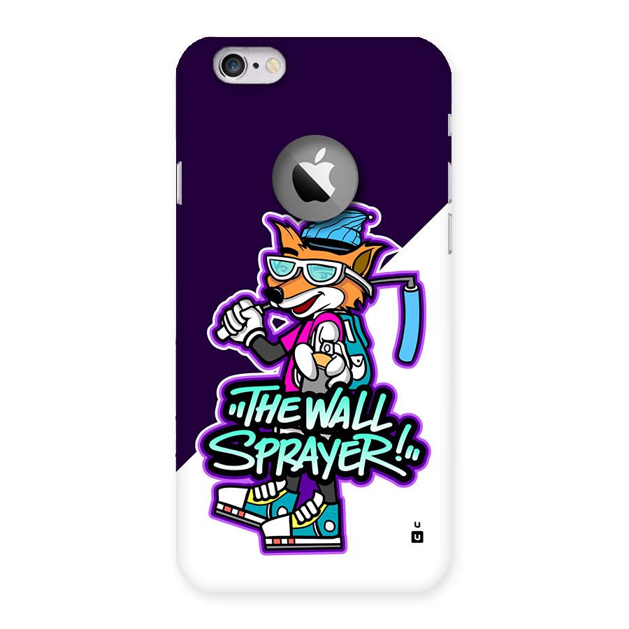 The Wall Sprayer Back Case for iPhone 6 Logo Cut