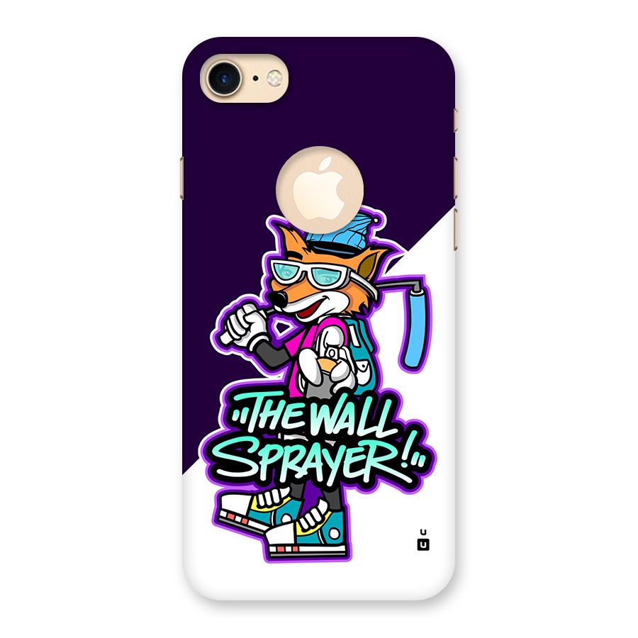 The Wall Sprayer Back Case for iPhone 7 Logo Cut