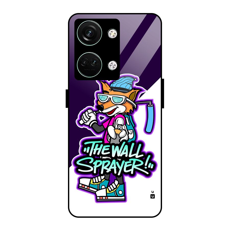 The Wall Sprayer Glass Back Case for Oneplus Nord 3