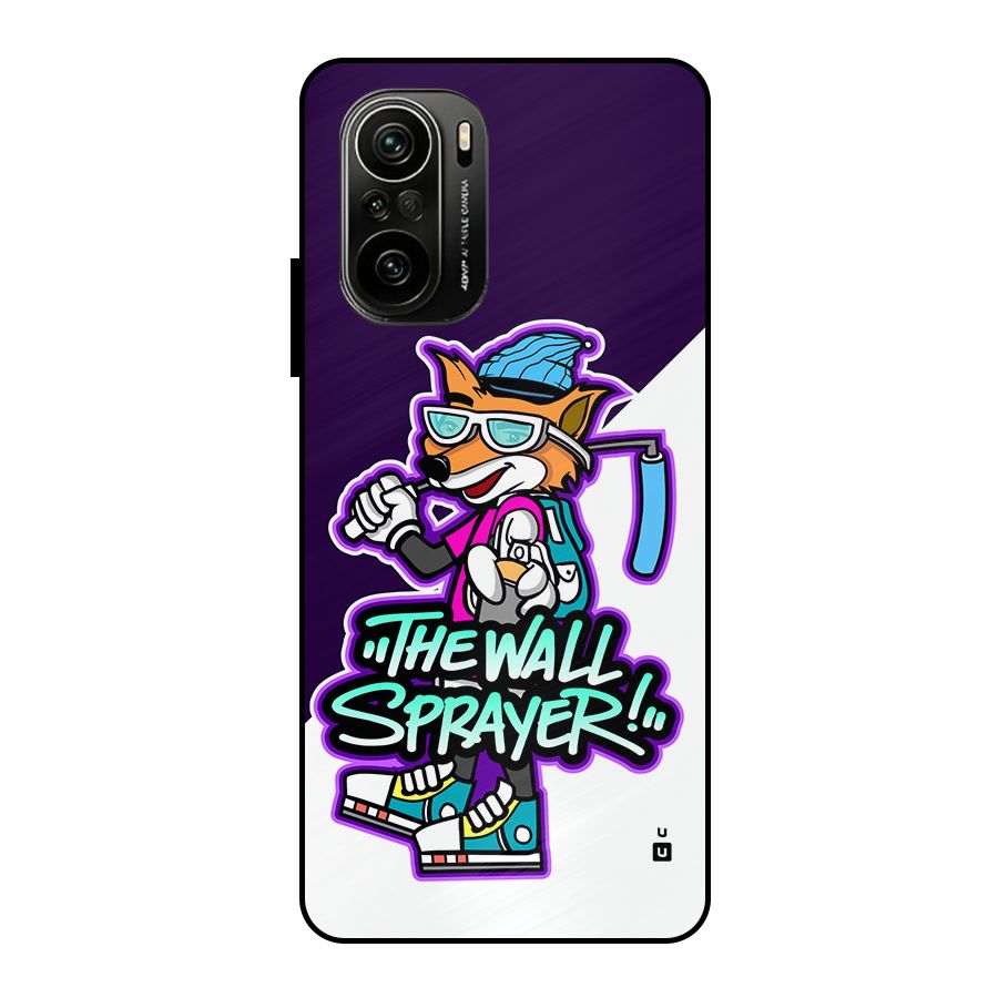 The Wall Sprayer Metal Back Case for Mi 11x