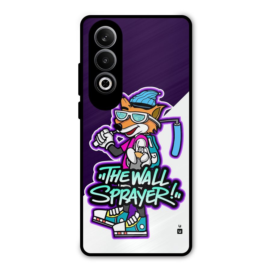 The Wall Sprayer Metal Back Case for OnePlus Nord CE4