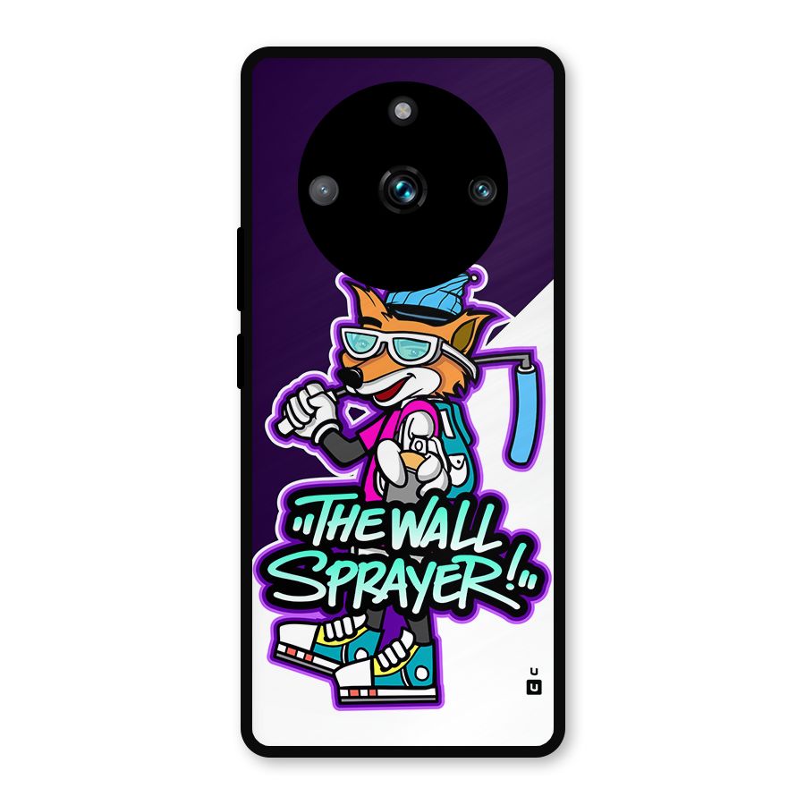 The Wall Sprayer Metal Back Case for Realme Narzo 60 Pro