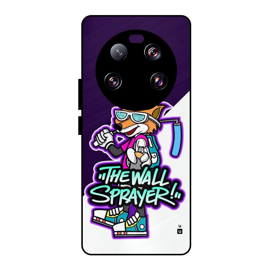 The Wall Sprayer Metal Back Case for Xiaomi 13 Ultra