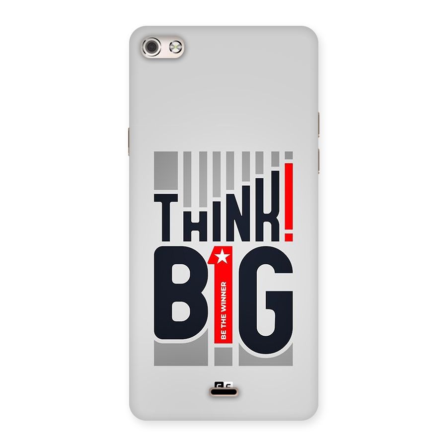 Think Big Back Case for Canvas Silver 5