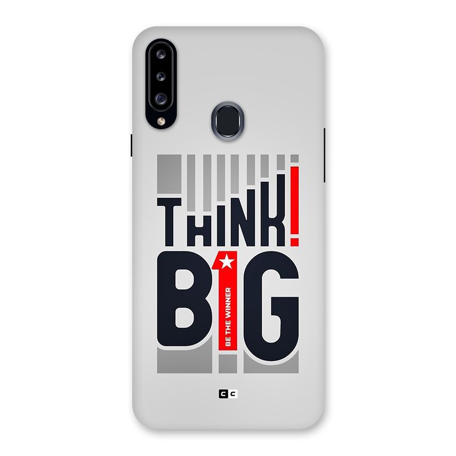 Think Big Back Case for Galaxy A20s