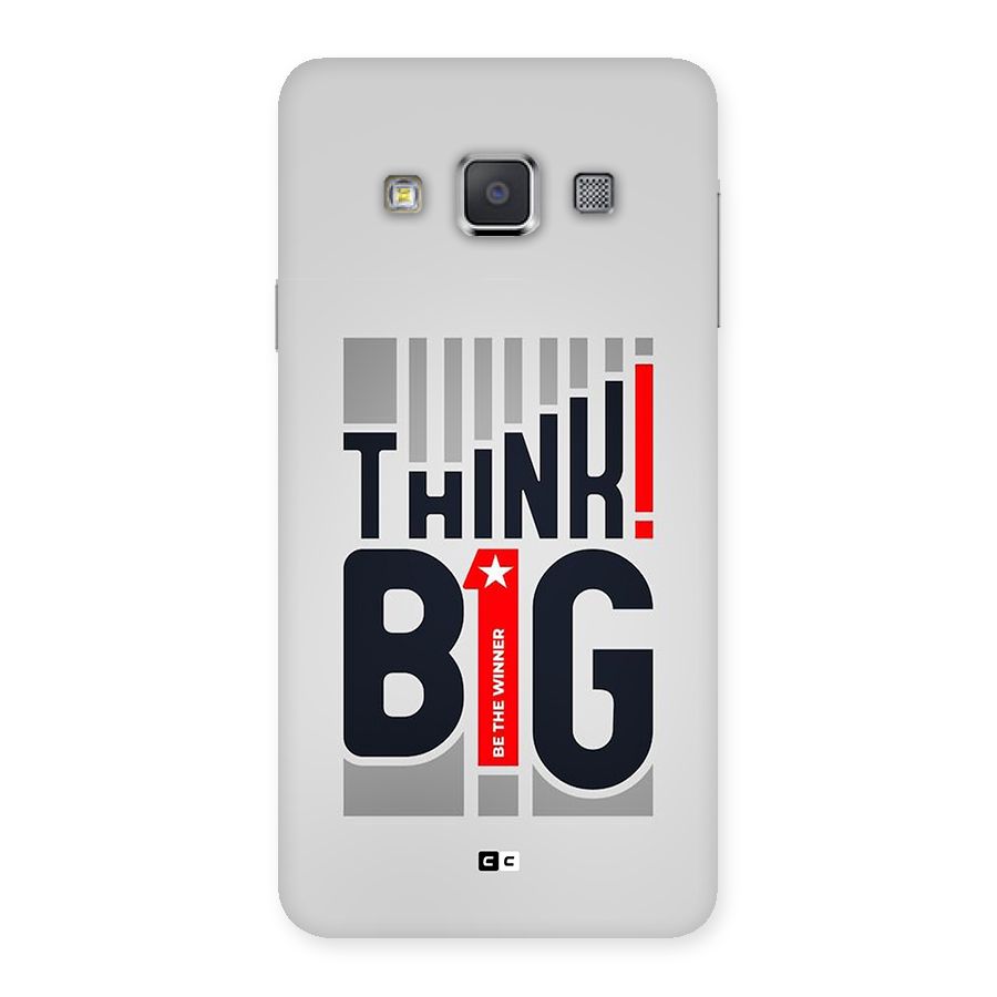 Think Big Back Case for Galaxy A3