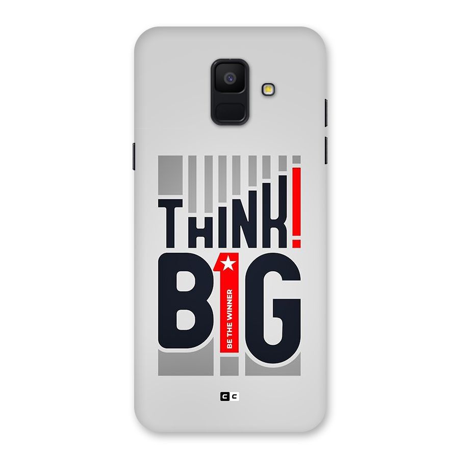 Think Big Back Case for Galaxy A6 (2018)