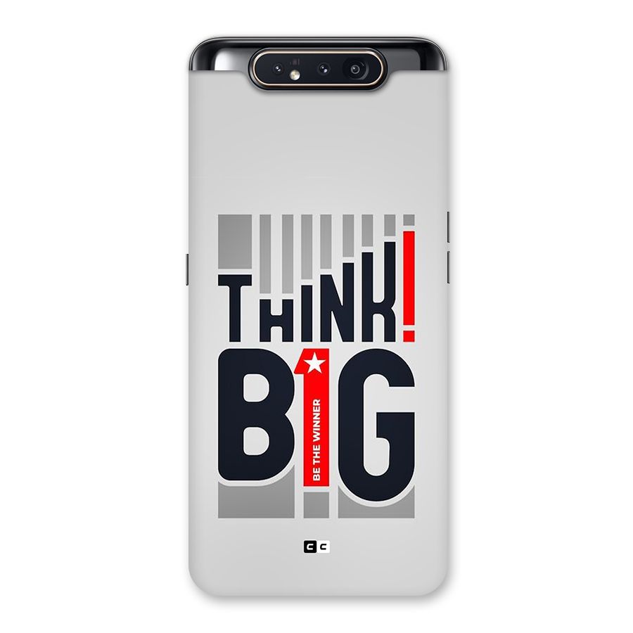 Think Big Back Case for Galaxy A80