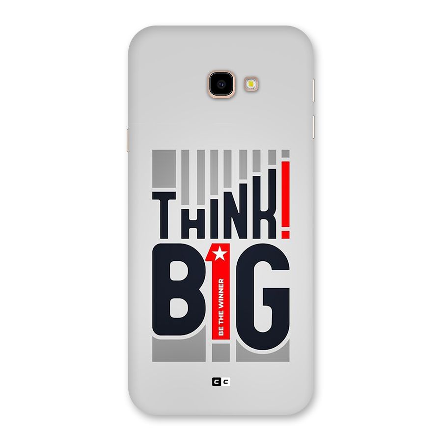 Think Big Back Case for Galaxy J4 Plus