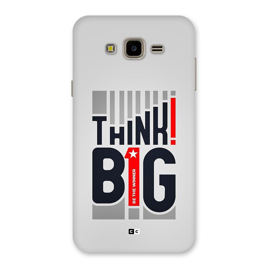 Think Big Back Case for Galaxy J7 Nxt