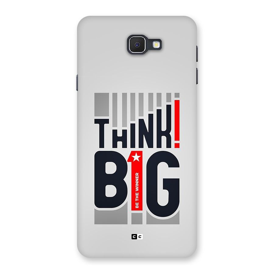 Think Big Back Case for Galaxy J7 Prime