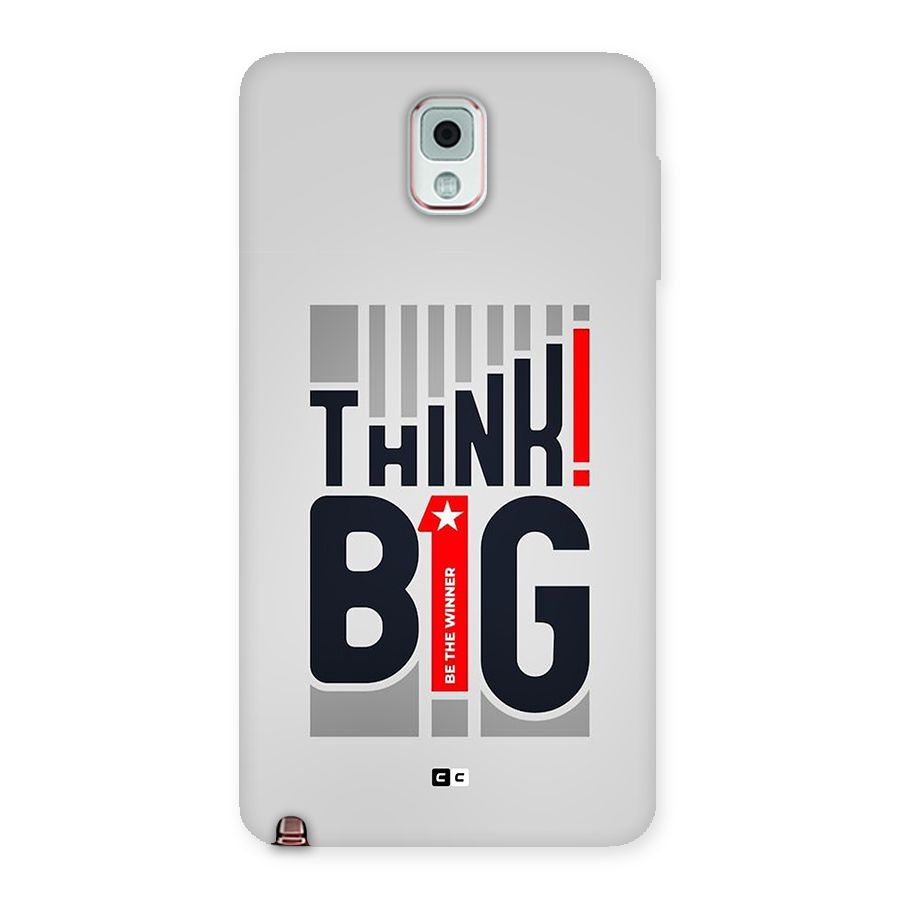 Think Big Back Case for Galaxy Note 3
