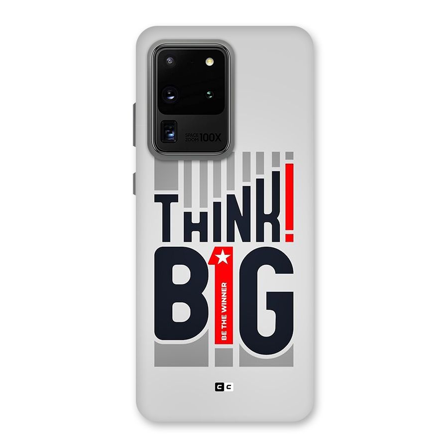 Think Big Back Case for Galaxy S20 Ultra