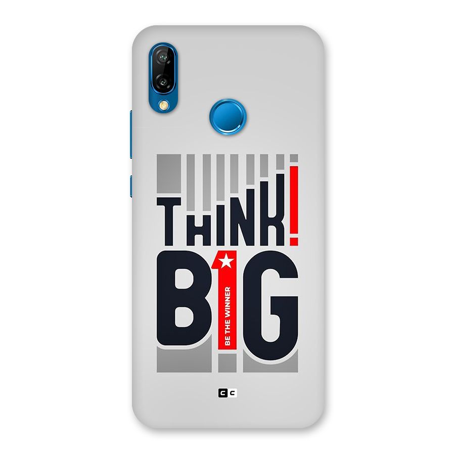Think Big Back Case for Huawei P20 Lite