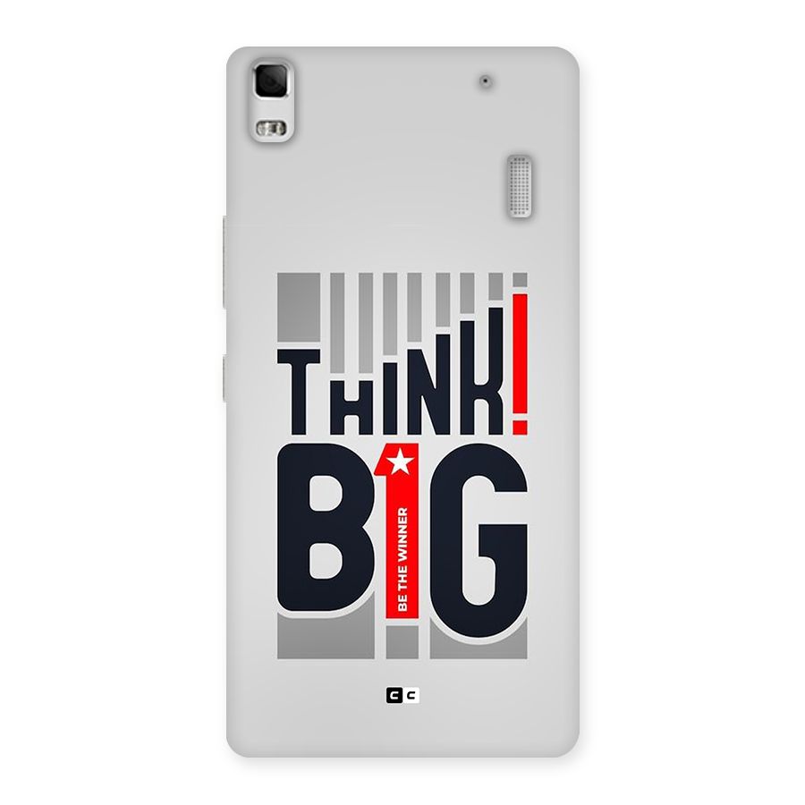 Think Big Back Case for Lenovo K3 Note