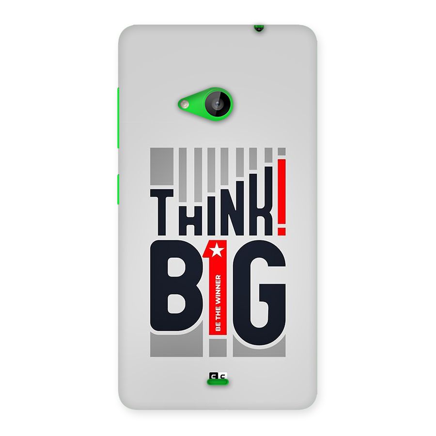 Think Big Back Case for Lumia 535