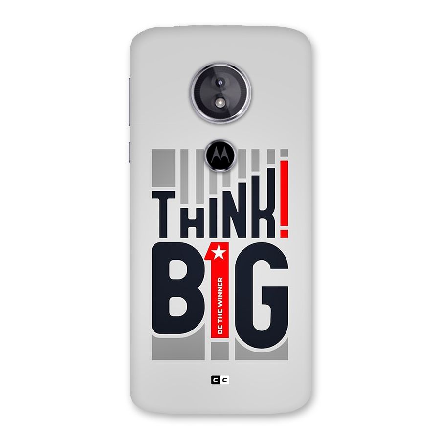 Think Big Back Case for Moto E5