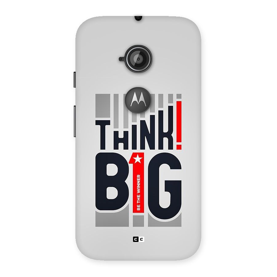 Think Big Back Case for Moto E 2nd Gen