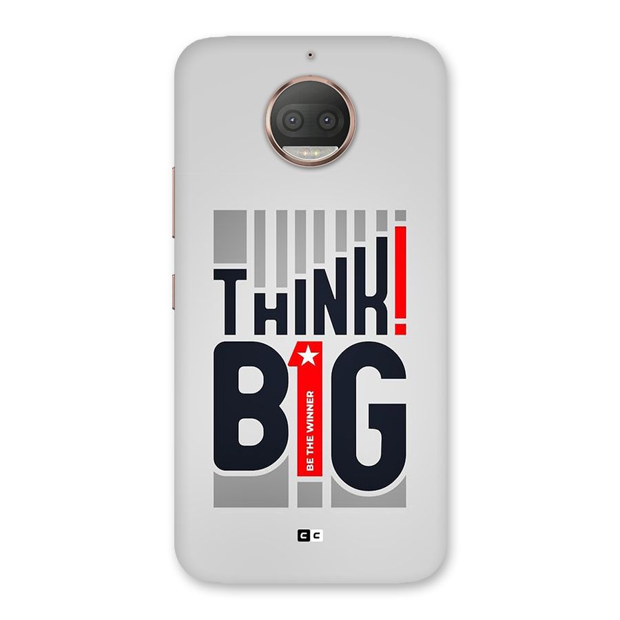 Think Big Back Case for Moto G5s Plus