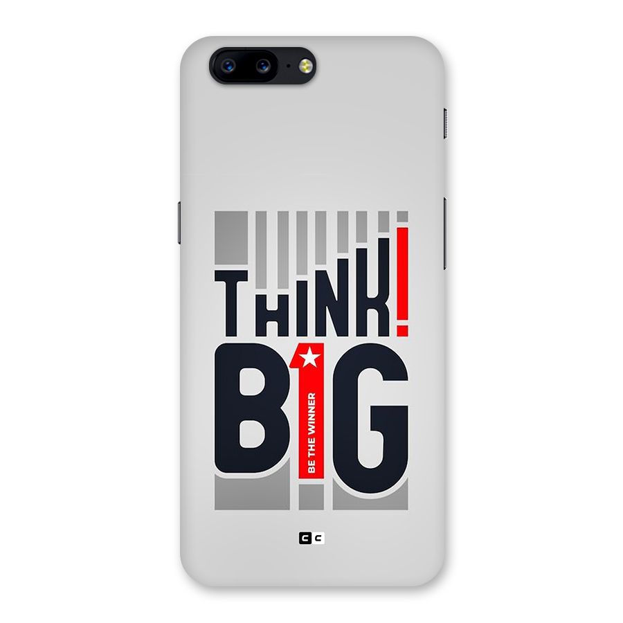 Think Big Back Case for OnePlus 5