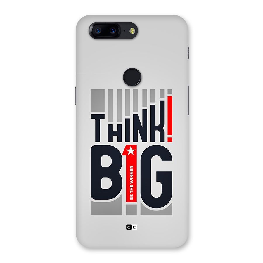 Think Big Back Case for OnePlus 5T