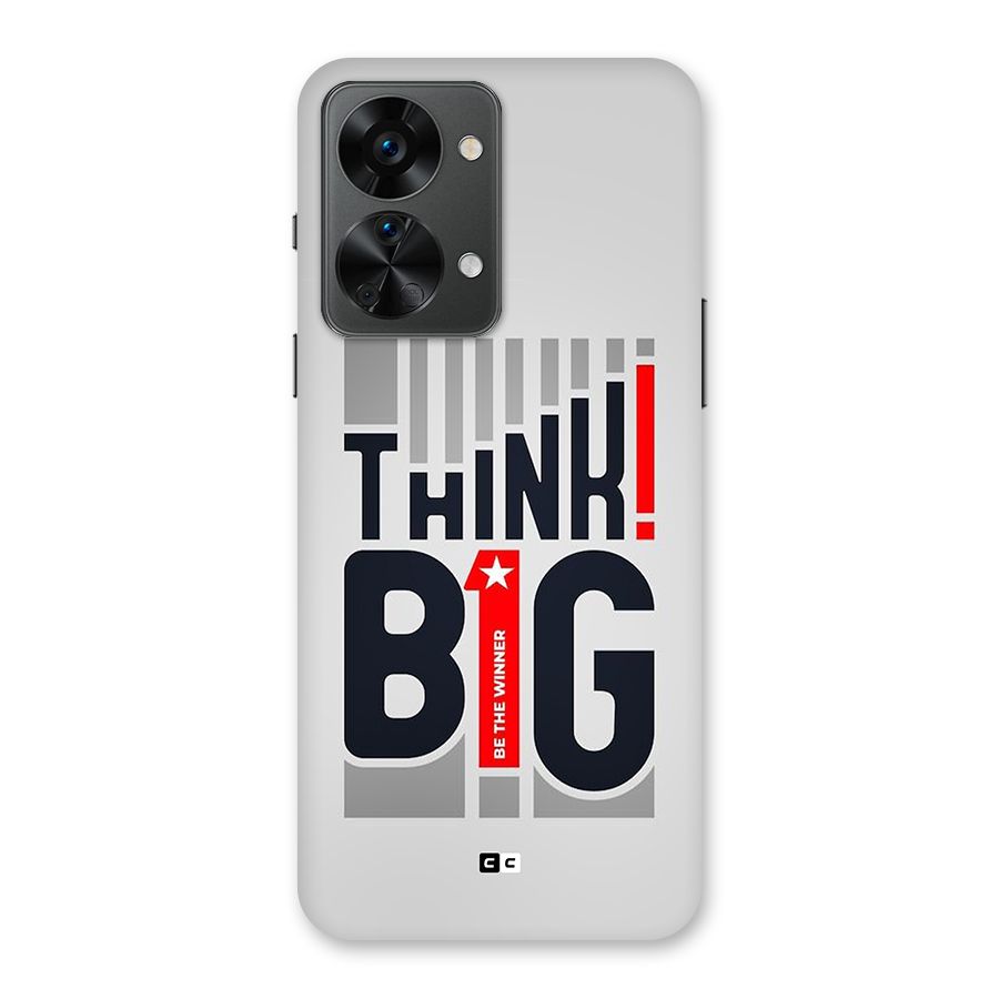 Think Big Back Case for OnePlus Nord 2T