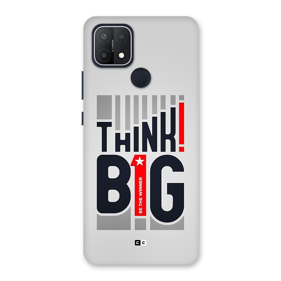 Think Big Back Case for Oppo A15