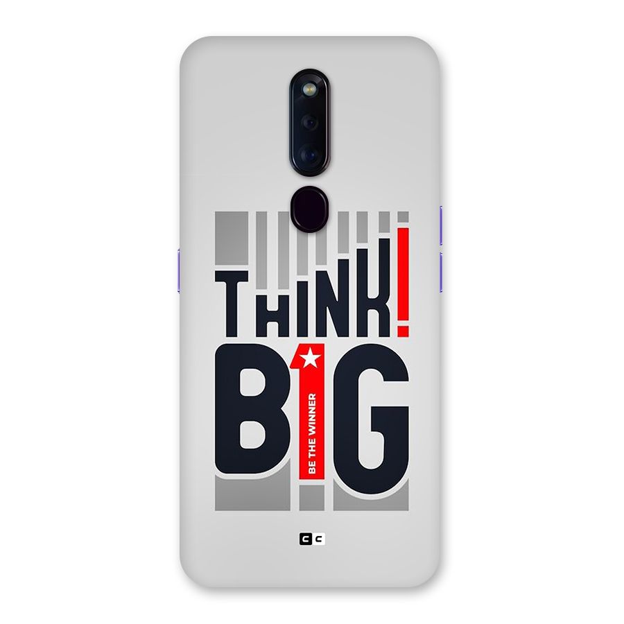 Think Big Back Case for Oppo F11 Pro