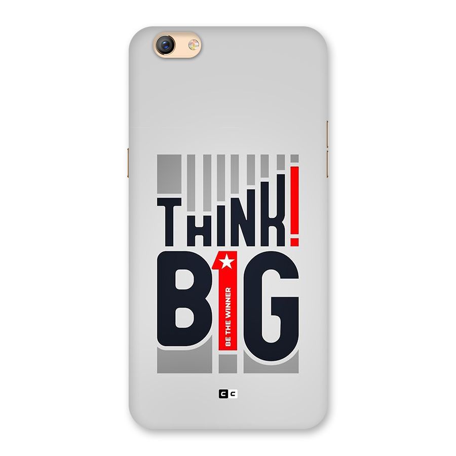 Think Big Back Case for Oppo F3 Plus