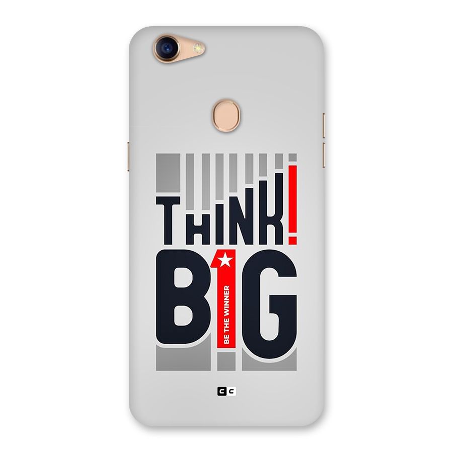 Think Big Back Case for Oppo F5 Youth