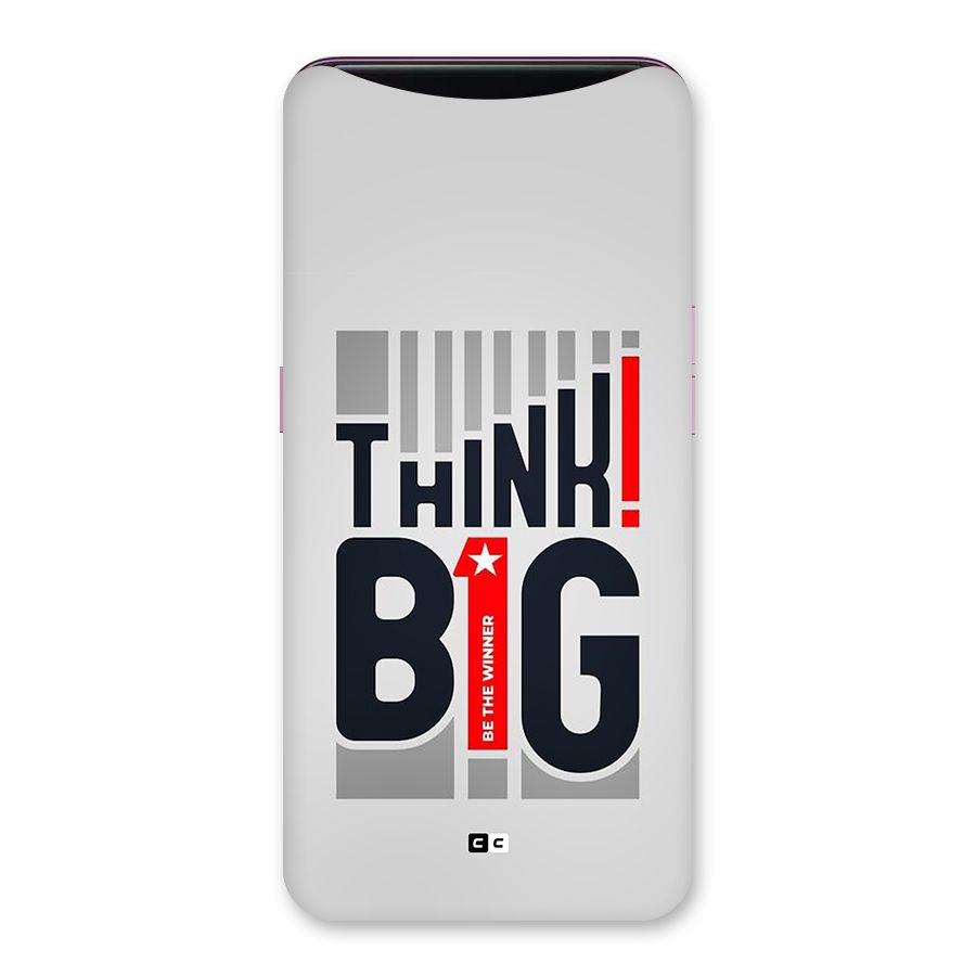 Think Big Back Case for Oppo Find X