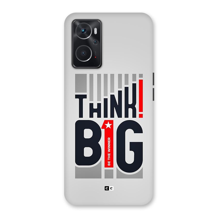 Think Big Back Case for Oppo K10 4G