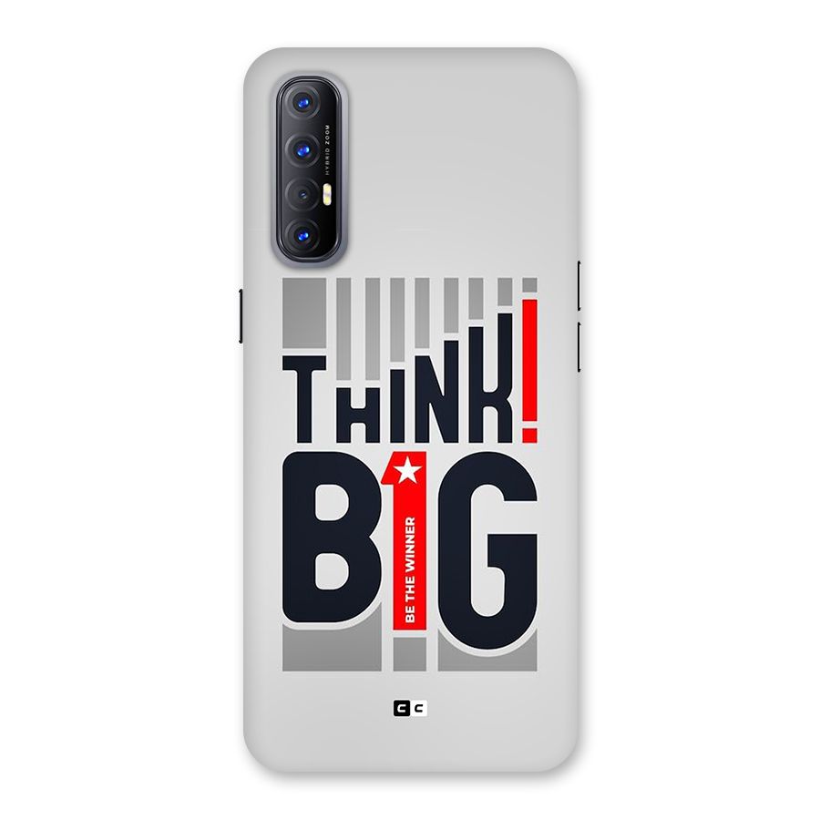 Think Big Back Case for Oppo Reno3 Pro