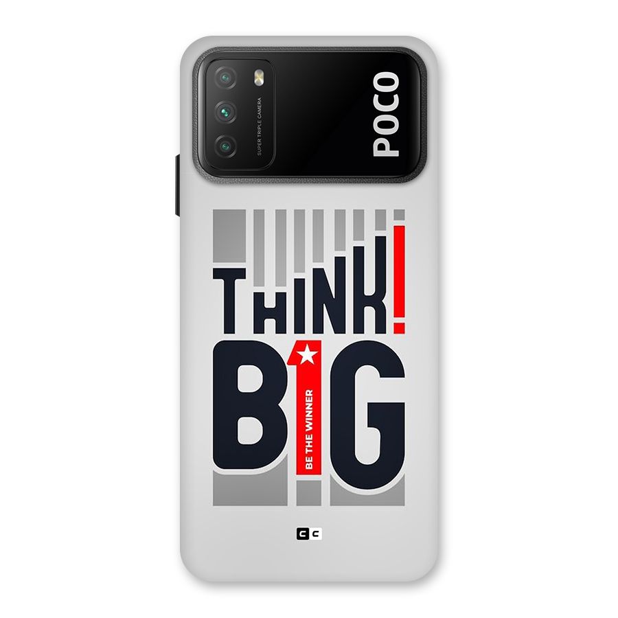 Think Big Back Case for Poco M3