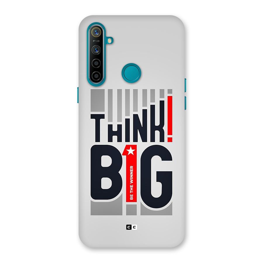 Think Big Back Case for Realme 5i