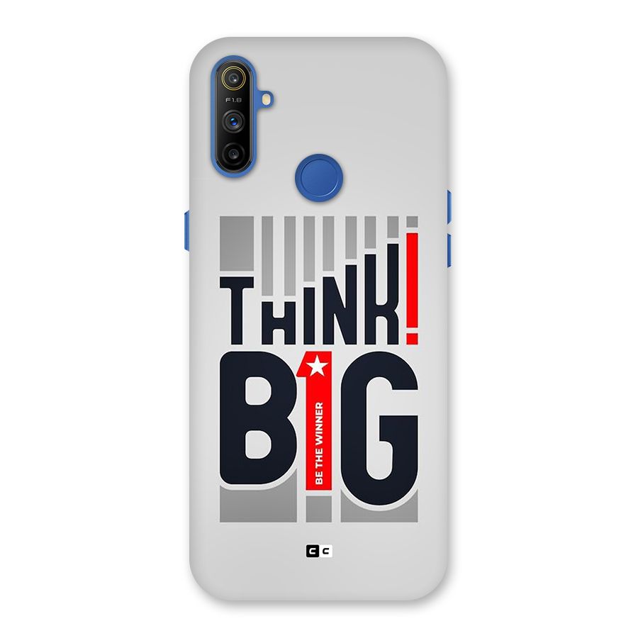 Think Big Back Case for Realme Narzo 10A