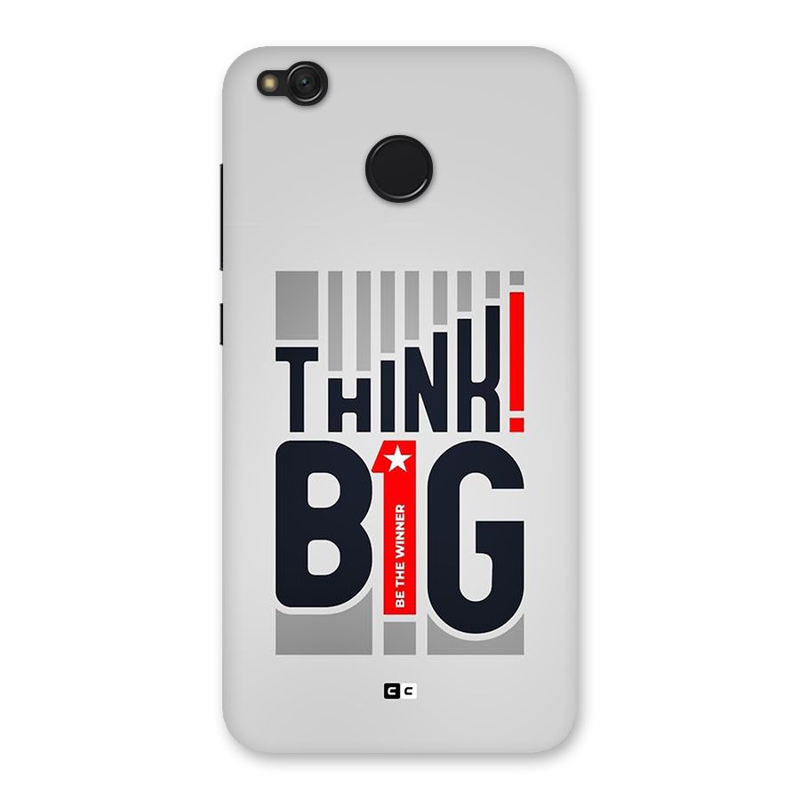 Think Big Back Case for Redmi 4