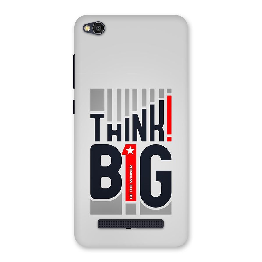 Think Big Back Case for Redmi 4A