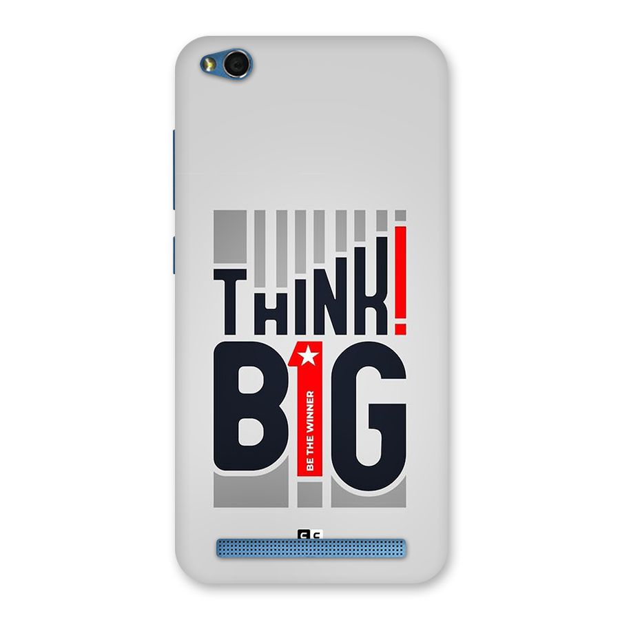 Think Big Back Case for Redmi 5A