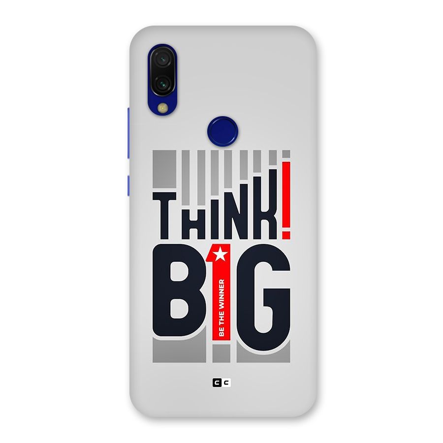 Think Big Back Case for Redmi 7