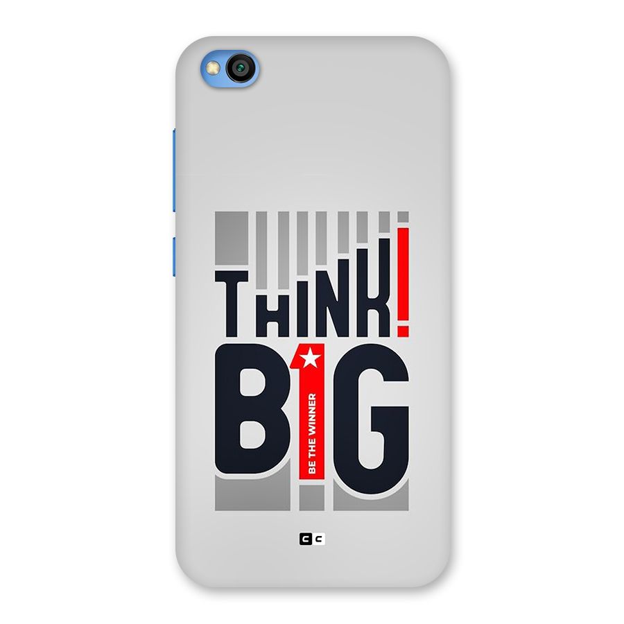 Think Big Back Case for Redmi Go