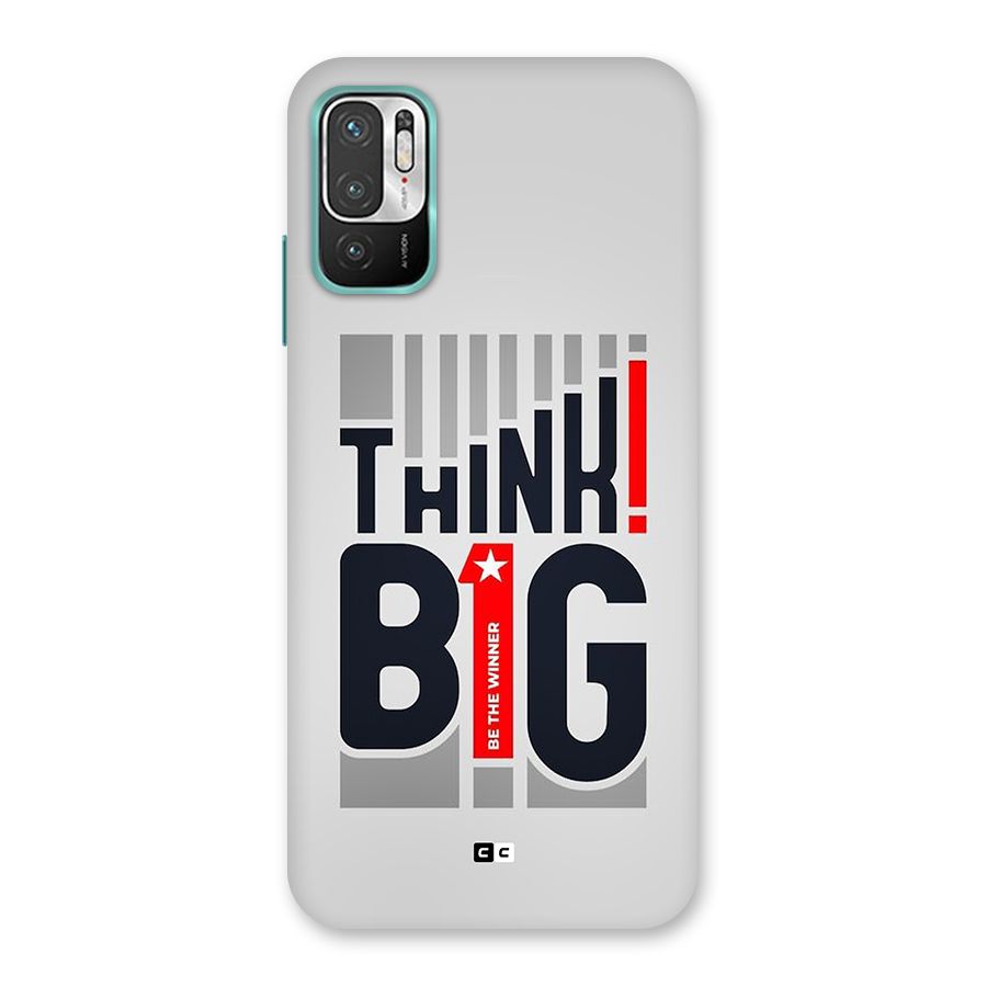 Think Big Back Case for Redmi Note 10T 5G