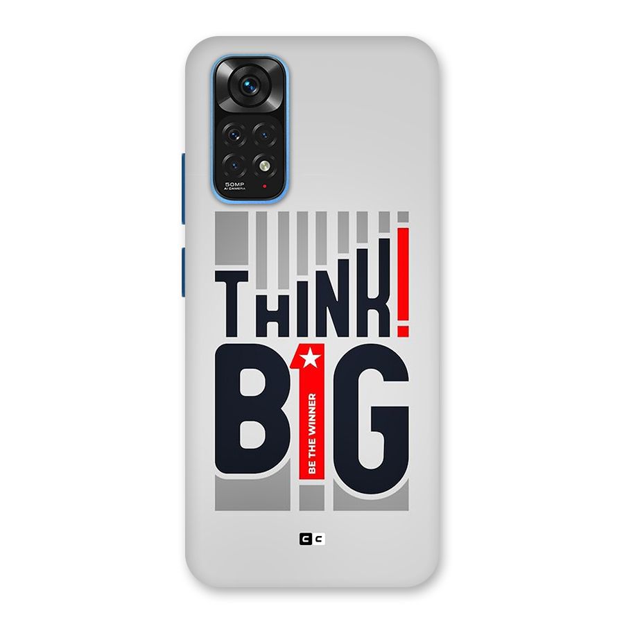 Think Big Back Case for Redmi Note 11S