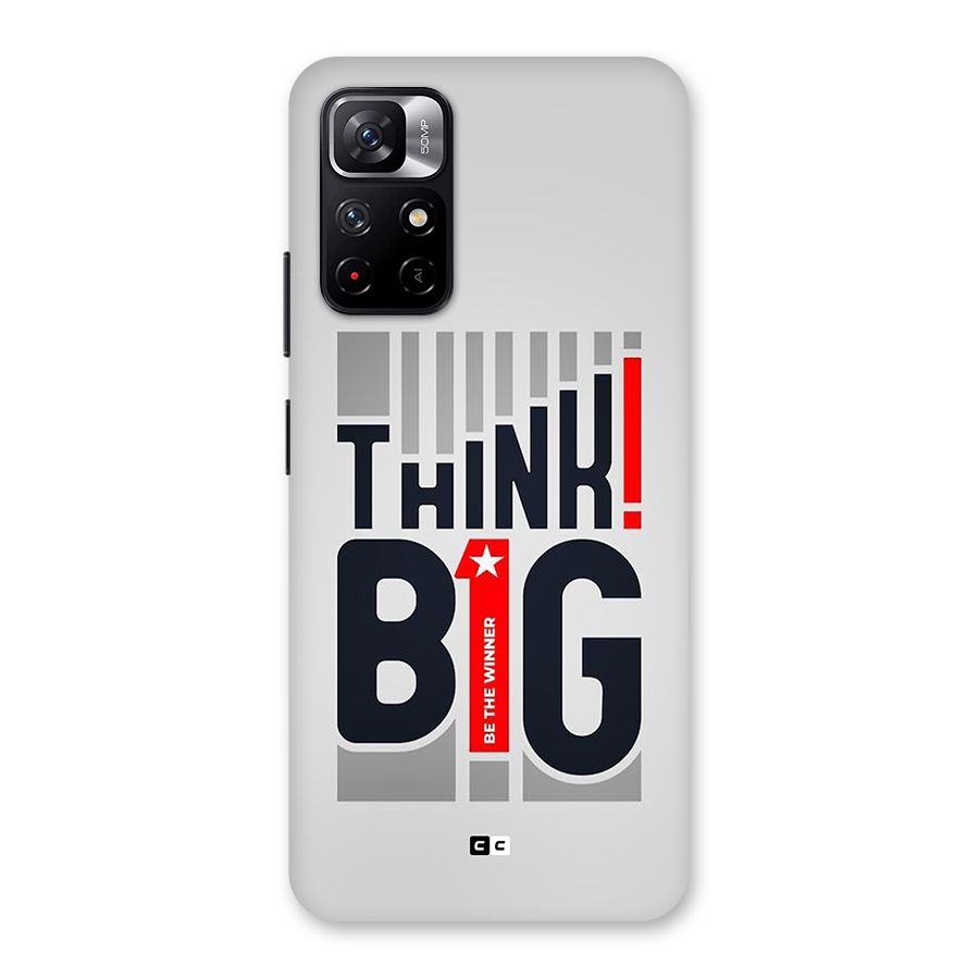 Think Big Back Case for Redmi Note 11T 5G