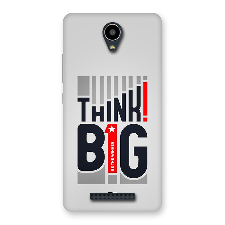 Think Big Back Case for Redmi Note 2