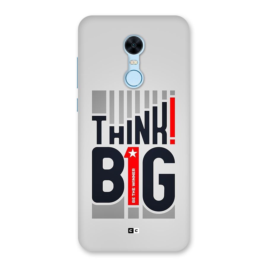 Think Big Back Case for Redmi Note 5