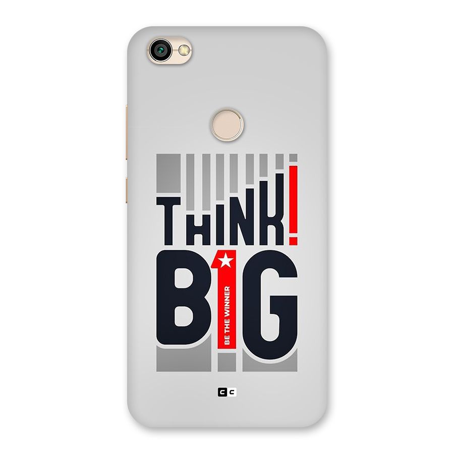 Think Big Back Case for Redmi Y1 2017